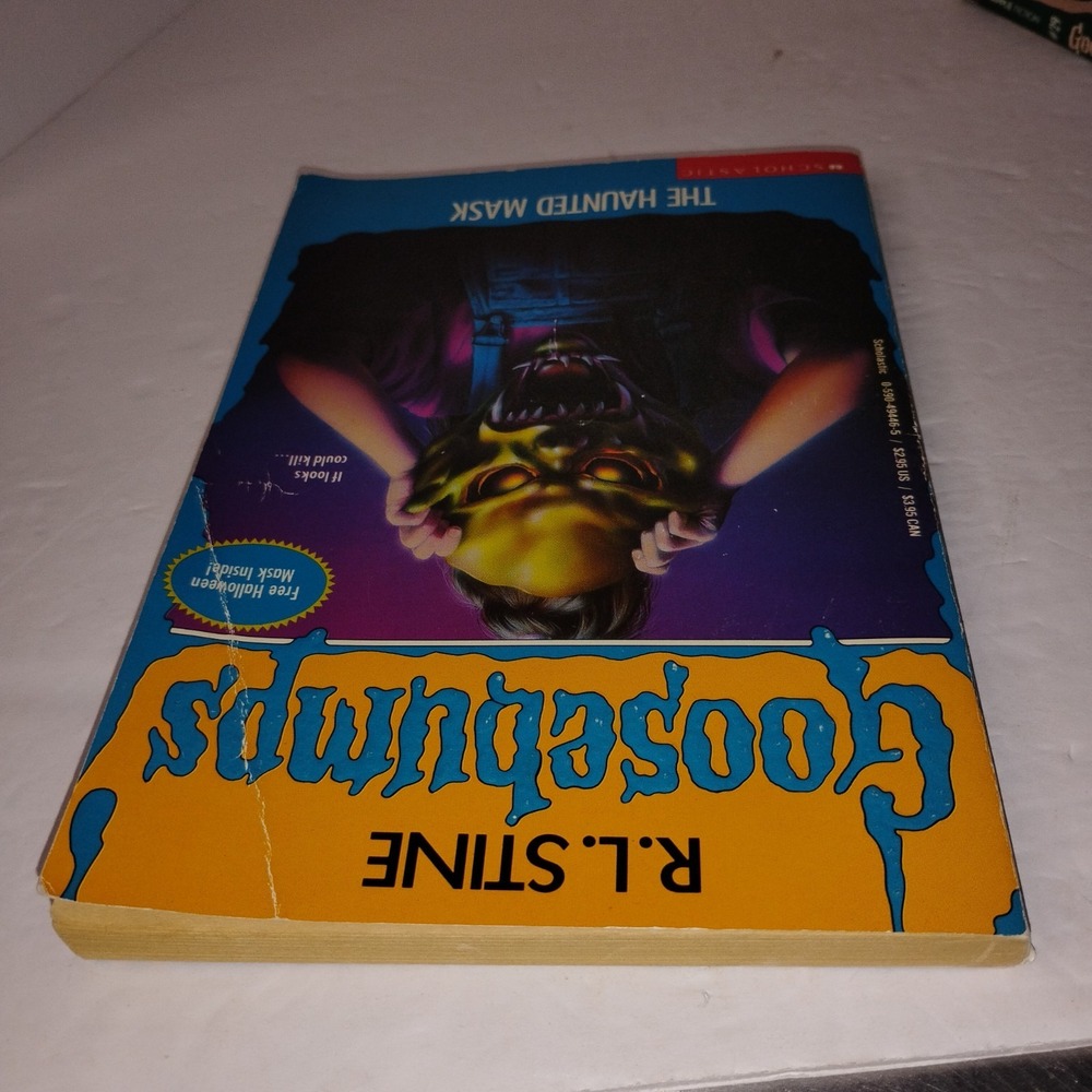 Goosebumps #11 The Haunted Mask R.L. Stine FIRST PRINT - Picture 6 of 11